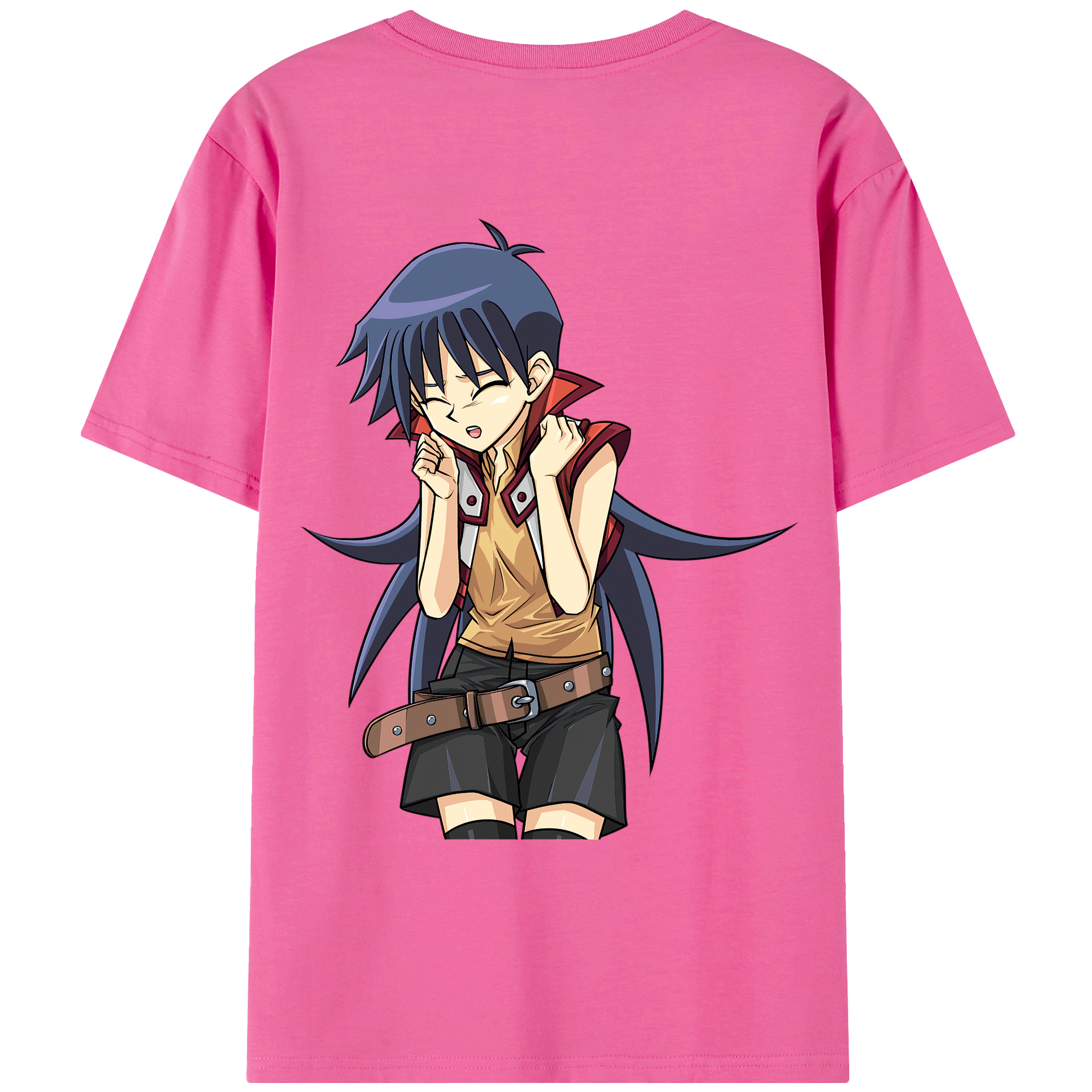 遊☆戯☆王 Yu-Gi-Oh! レディース半袖Tシャツ(バックプリント)